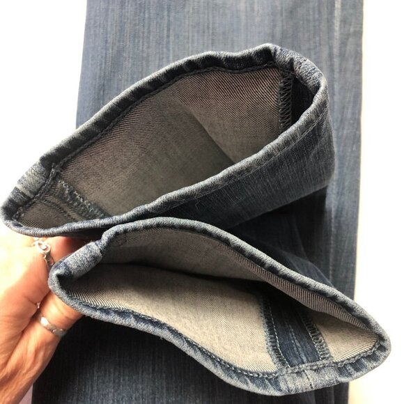 AG Adriano Goldschmied The Prima Mid-Rise Cigarette Blue Jean 27R - Picture 9 of 13